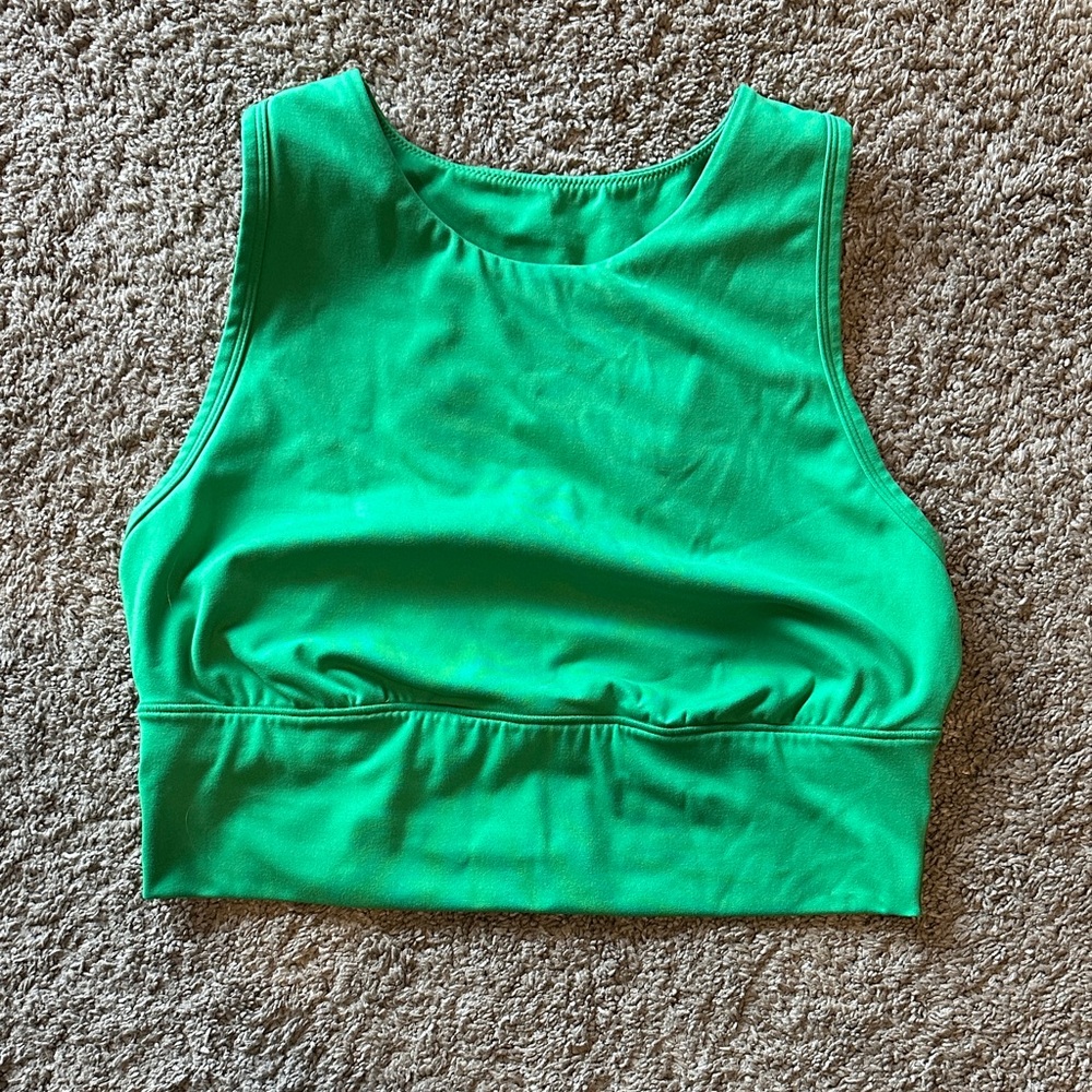 All in Motion Emerald Crop Top